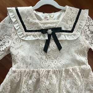 Girls Lace Dress Vintagegr Boho